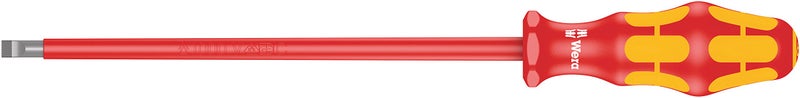 Wera 05006126001 Kraftform Plus VDE 160i Slotted Insulated Screwdriver Lasertip 65mm Head 8 Blade Length - Image 2