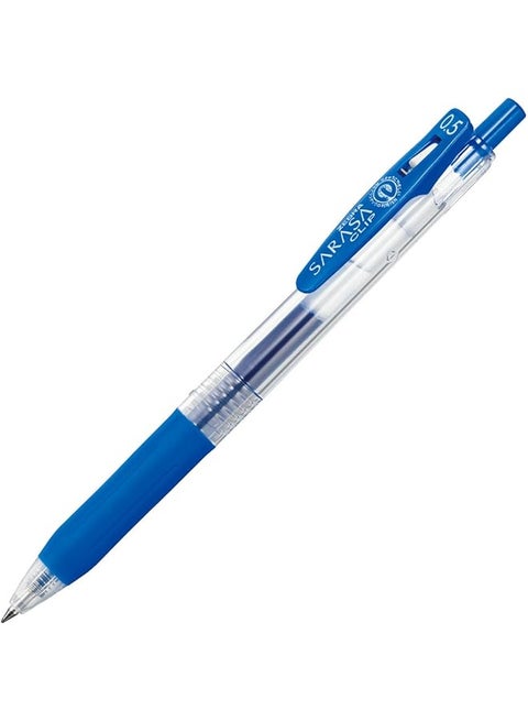 Clip Gel Ink Pen 0.5Mm Packet Of 12 Cobalt 104689