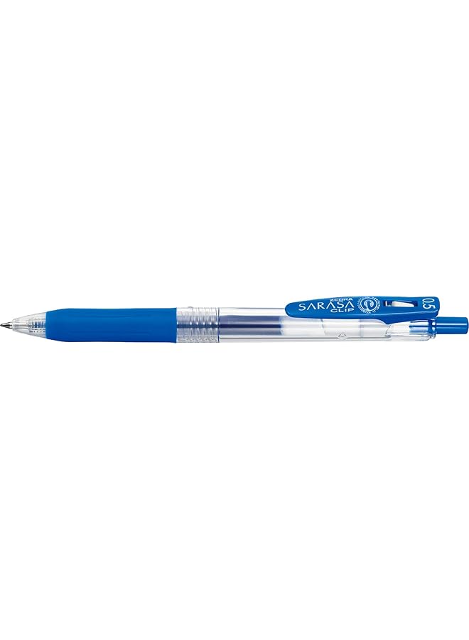 Clip Gel Ink Pen 0.5Mm Packet Of 12 Cobalt 104689