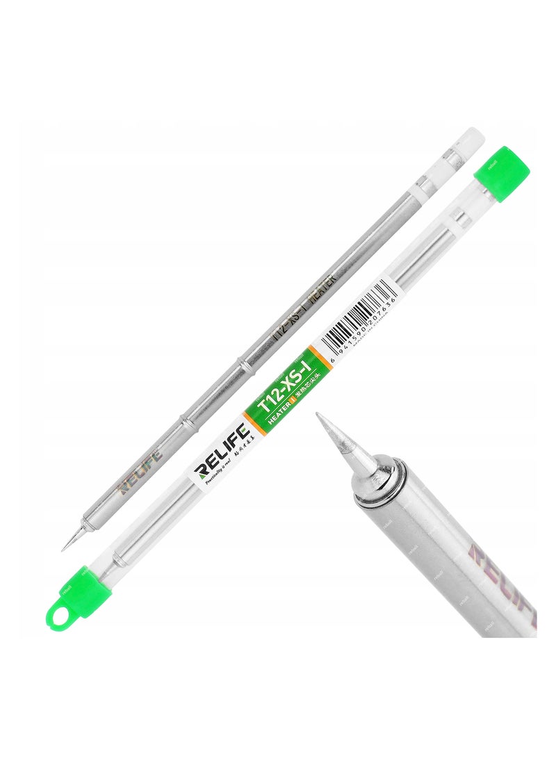 RELIFE RL-T12-XS-I Soldering Tip – Compatible T12 Series Bit for Soldering Station | Precision Iron Tip for Electronics, PCB & SMD Repair - Image 1