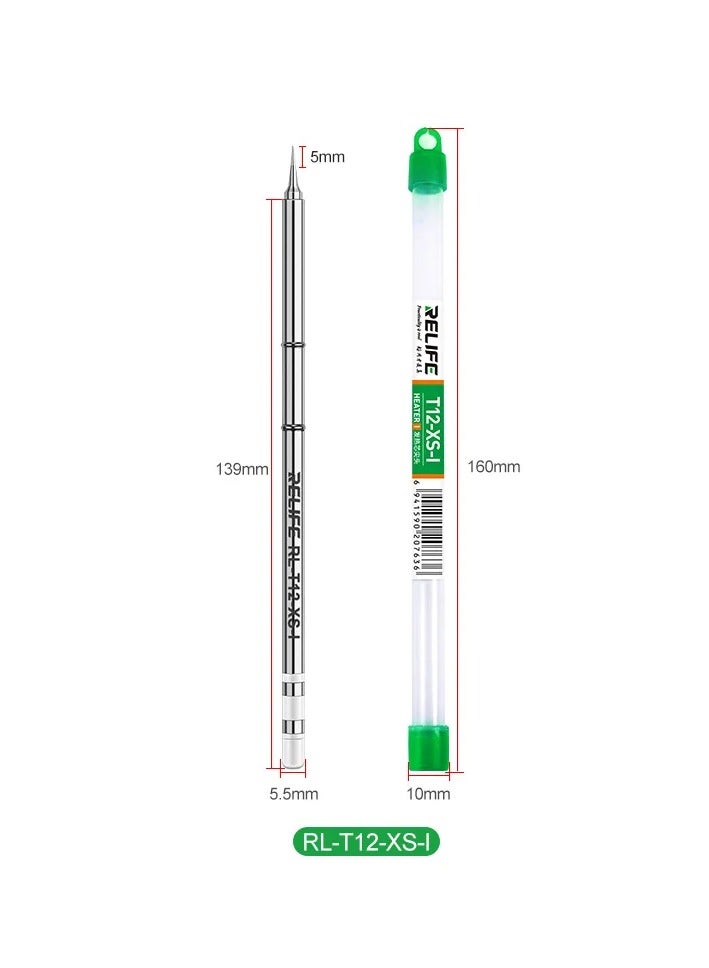 RELIFE RL-T12-XS-I Soldering Tip – Compatible T12 Series Bit for Soldering Station | Precision Iron Tip for Electronics, PCB & SMD Repair - Image 2