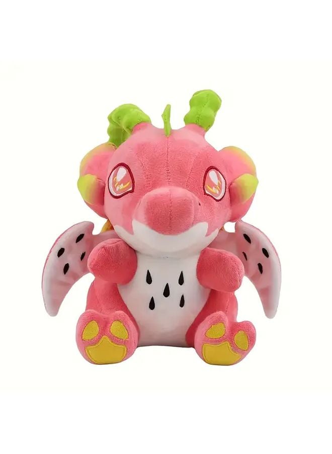 Dragon Fruit Plush Toy Soft Stuffed Animal Red Kawaii Gift For Youngsters - Image 4