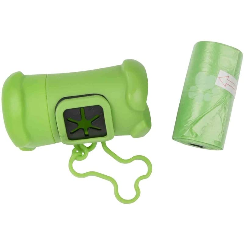 Trixie: - Dog Dirt/Poop Bag Dispenser | Made of Sturdy Enough Material to Pick up your Pup's Poop | Leak-Proof and Easy to Use, Prevents Unwanted Mess | Assorted Colours – 15 Bags - Image 5