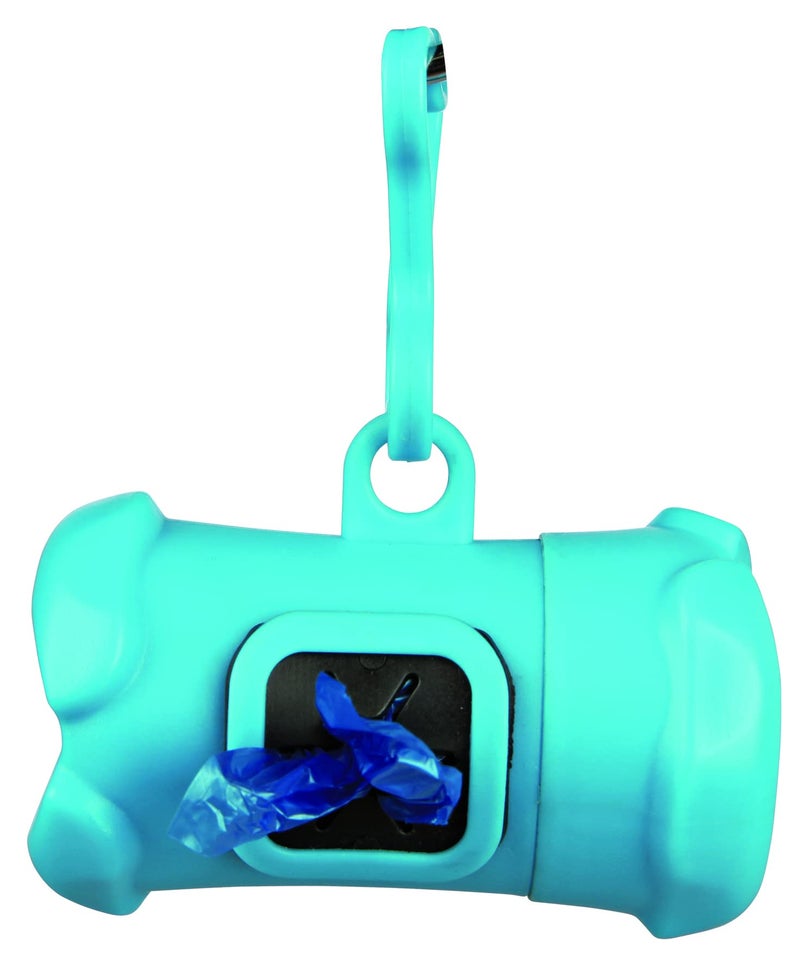 Trixie: - Dog Dirt/Poop Bag Dispenser | Made of Sturdy Enough Material to Pick up your Pup's Poop | Leak-Proof and Easy to Use, Prevents Unwanted Mess | Assorted Colours – 15 Bags - Image 4