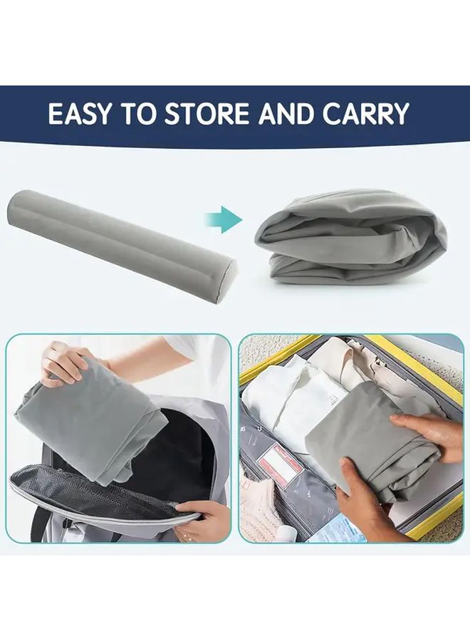 1pc Inflatable Travel Bed Rail for Kids Child Fall Protection Portable Foldable Bed Side Rail for Single Double Queen King Size Bed - Image 4