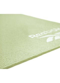Reebok Yoga Mat - 4Mm - Green  - Image 5