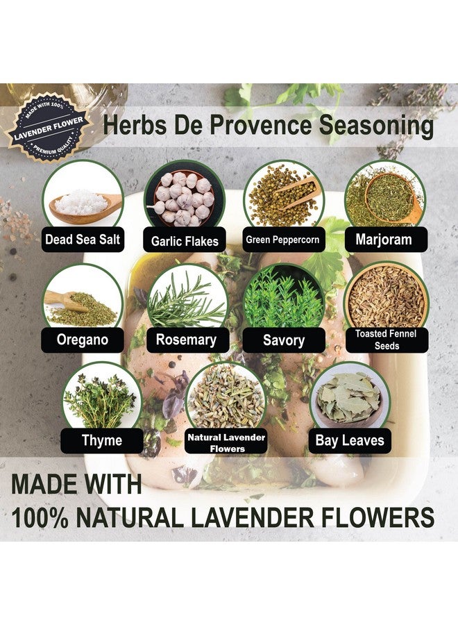 Aromasong Turkey Brine - 100% Natural - 2 LB - For Wet & Dry Brining. (Herbs De Provence seasoning) for Whole, Smoked, Oven-Roasted or Fried Turkey - Made in USA - Image 2