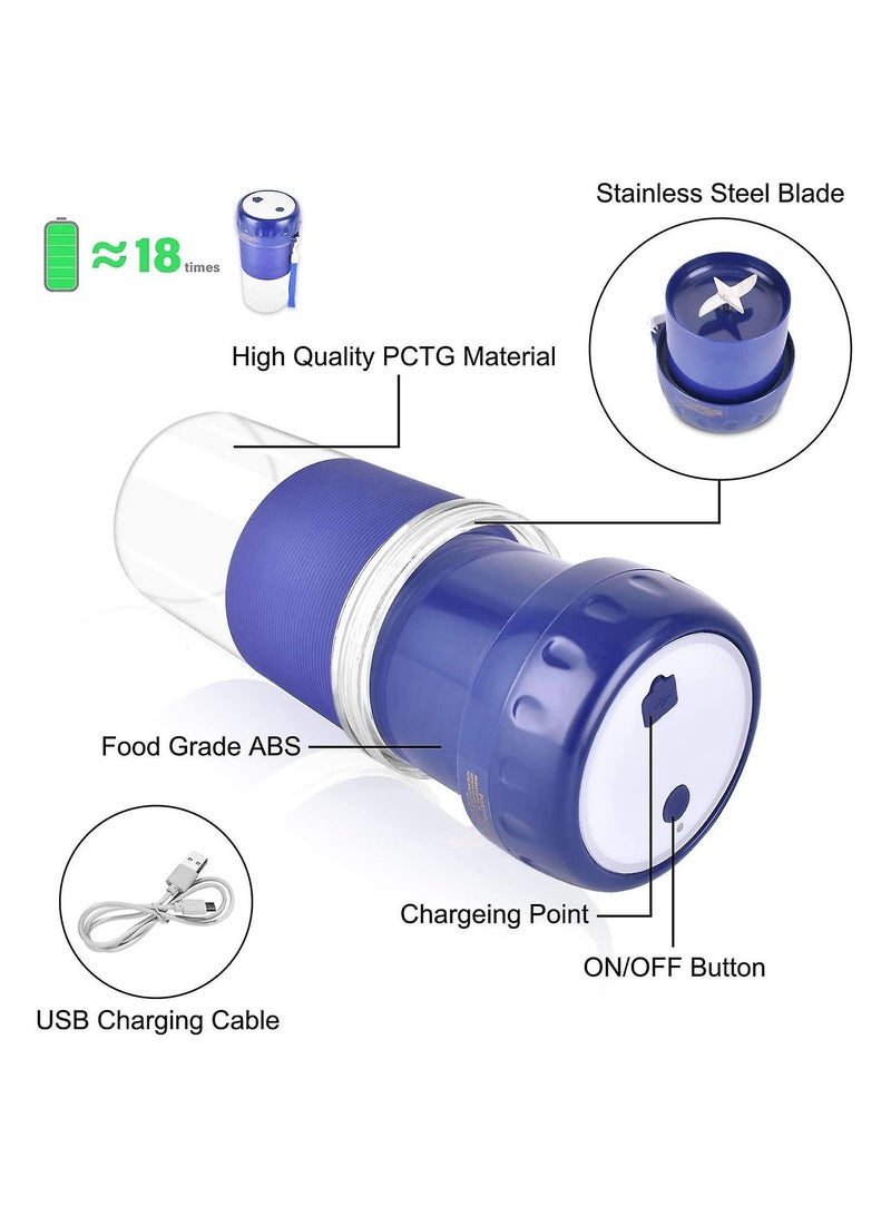 300ML USB Portable Juicer Rechargeable Mini Household Mixer Food Processor Blender Juicers Machine Home Electric Juice Cup New  - Image 4