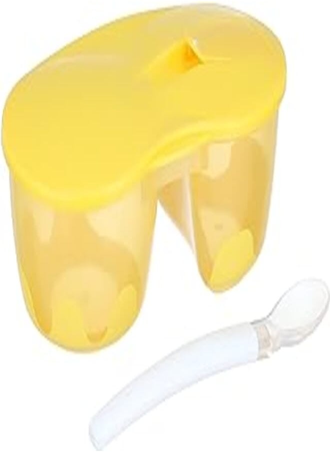 Wee baby Wee baby Baby 2 Bowl Food Container Set yellow 