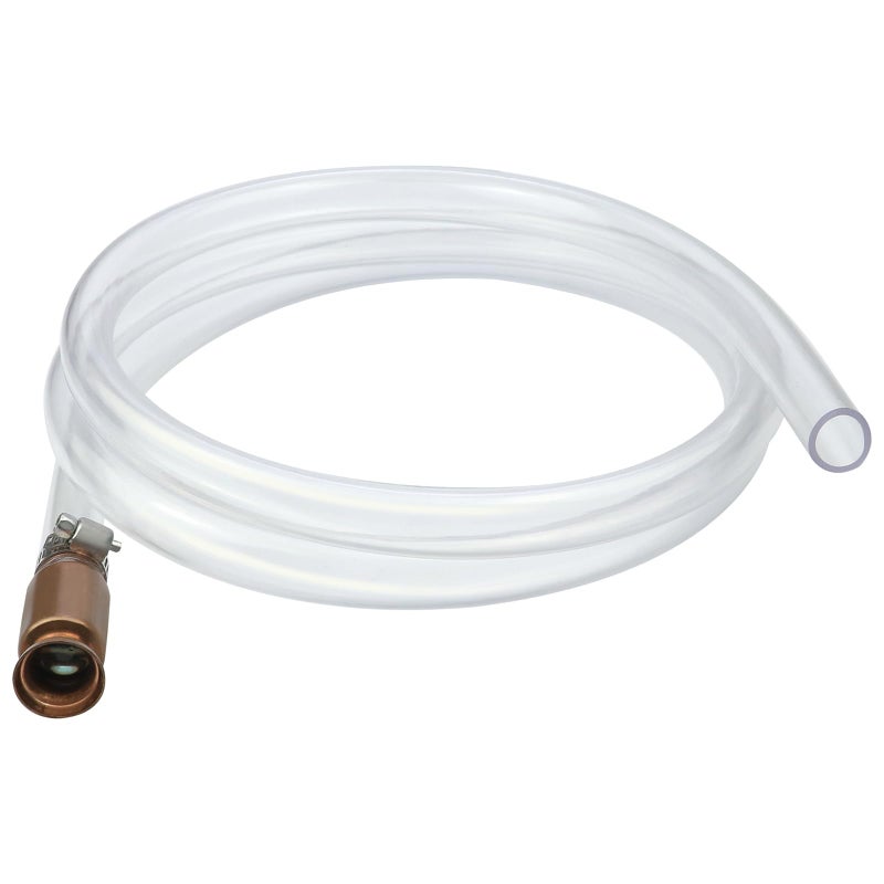 Sporthfish Gas Siphon Pump 12 Copper Valve 6FT Syphon Hose for Water Gasoline Fuel Other Liquid Safety Self Priming Shaker Siphon Hand Pump Tube - Image 3