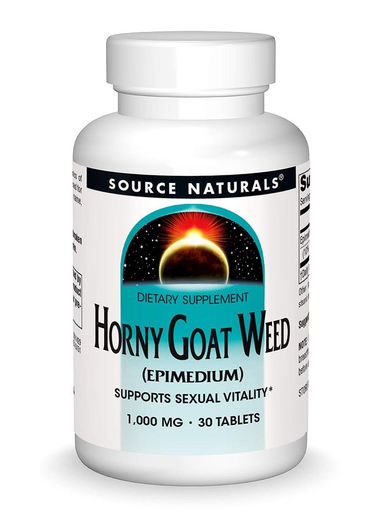 Source Naturals Source Naturals Horny Goat, 1000 mg, 30 Tablets 