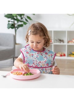 BUMKiNs Disney Cinderella Ariel Superbib Baby Bib Waterproof Washable Stain And Odor Resistant 6 24 Months (Pack Of 2)  - Image 3