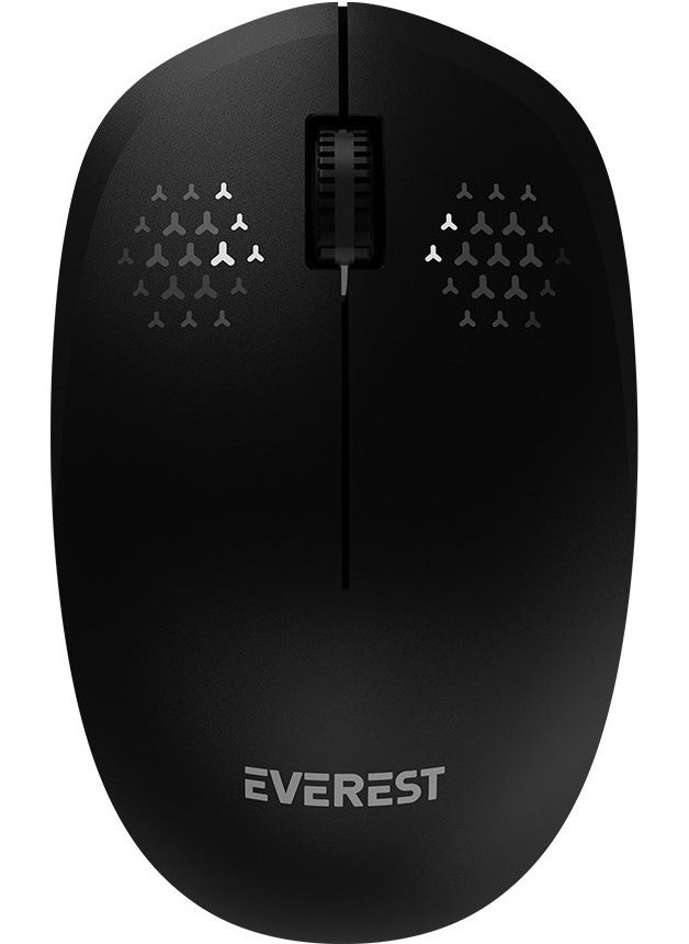 Everest Smw-88 USB Black 2.4ghz Wireless Mouse  - Image 1