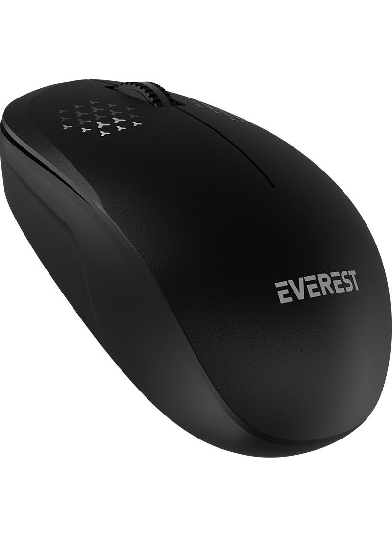 Everest Smw-88 USB Black 2.4ghz Wireless Mouse  - Image 3