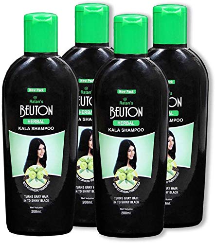 Ratans  Beuton Herbocosmetic Kala Shampoo 200 ml each Pack of four - Image 1