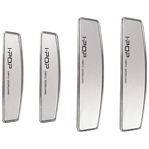 DETACHI Plastic Universal Anti Scratch I Pop Car Door Edge Guard Bumper Scratch Protector Compatible with All Cars (Silver) - Image 5