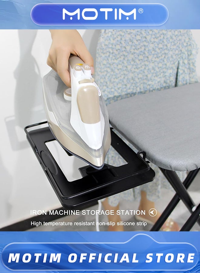 Motim Fashion Folding Ironing Board Tabletop Ironing Board with Cotton Cover & Steel Frame for Countertop  & Small Spaces & Laundry Rooms & Dorms - Image 3
