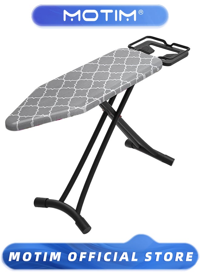 Motim Fashion Folding Ironing Board Tabletop Ironing Board with Cotton Cover & Steel Frame for Countertop  & Small Spaces & Laundry Rooms & Dorms - Image 1