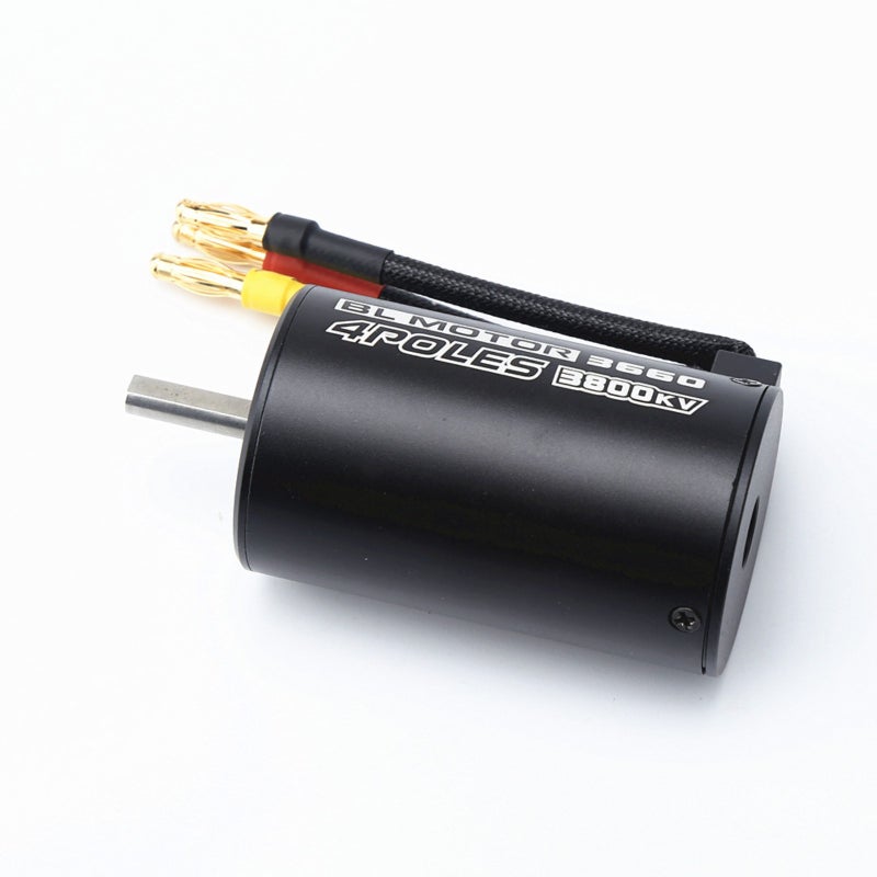Waterproof 3660 3800KV Brushless Motor 80A Brushless ESC Programming Card With Motor Heat Sink Cooling Fan Combo Set for 1/8 Remote Control Car Truck - Image 4