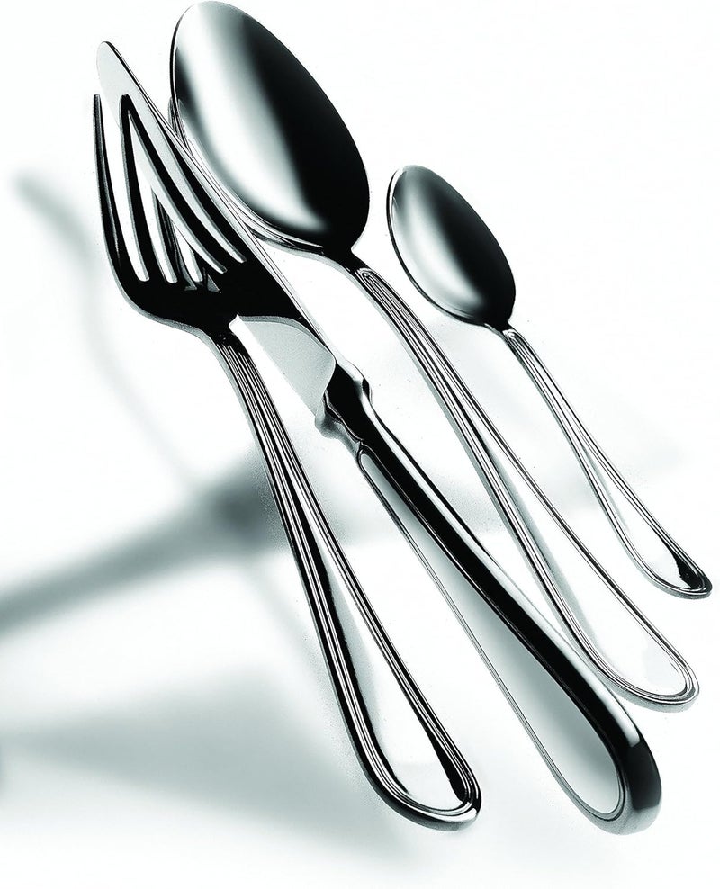 MEPRA Norma 24 Pcs Fish Set  Metallic Tableware Dishwasher Safe Cutlery 101022021 - Image 2