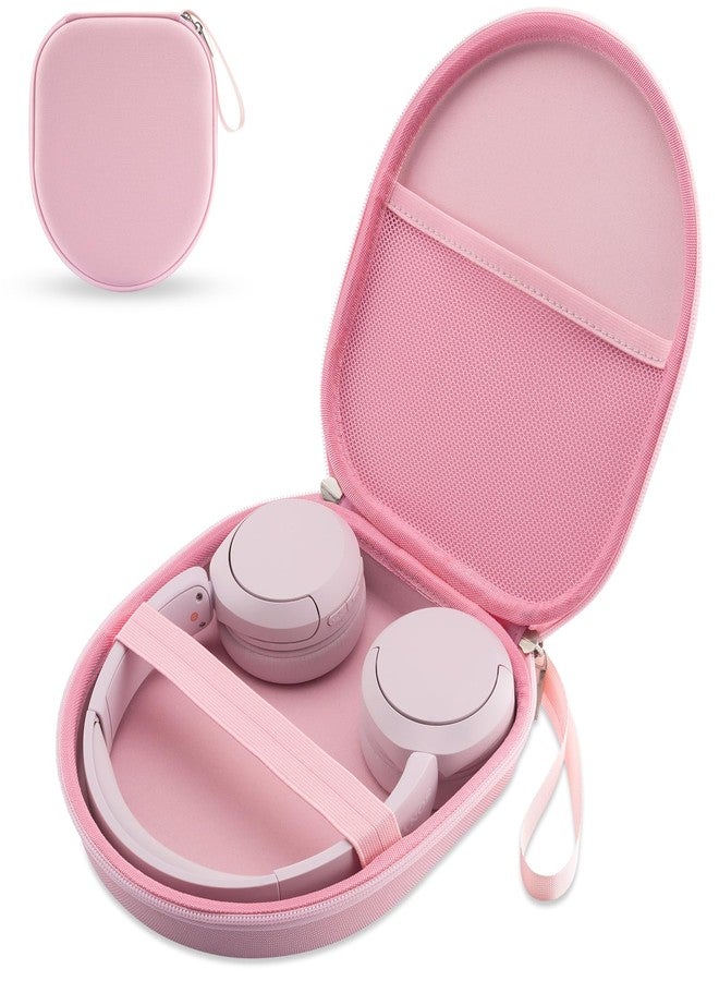 TYSORETY Case Compatible with Tune 520BT 510BT 720BT 770NC 670NC, Sony WH-CH720N WH-CH520 Noise Canceling Wireless Headphones, Portable Travel Headphone Case (Pink) - Image 1