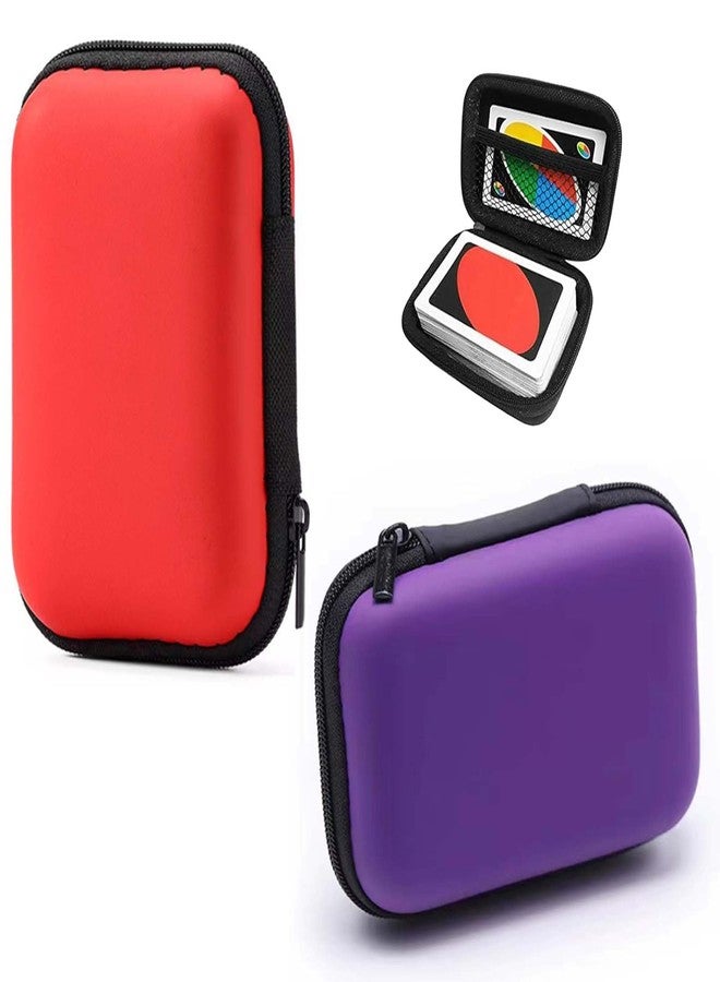 DDKCHQLT Playing Card Case for UNO-Waterproof -Travel Portable- EVA - 2 Pcs - Image 1