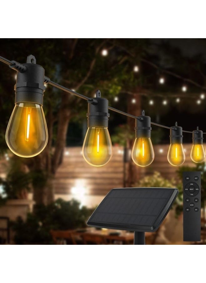 Generic Waterproof LED Outdoor String Lights, 4W Vintage Edison Bulbs, 40LED bulbs (20M), Warm White, Hanging, Commercial Grade Patio Lights, Create Cafe Ambience  - Image 4