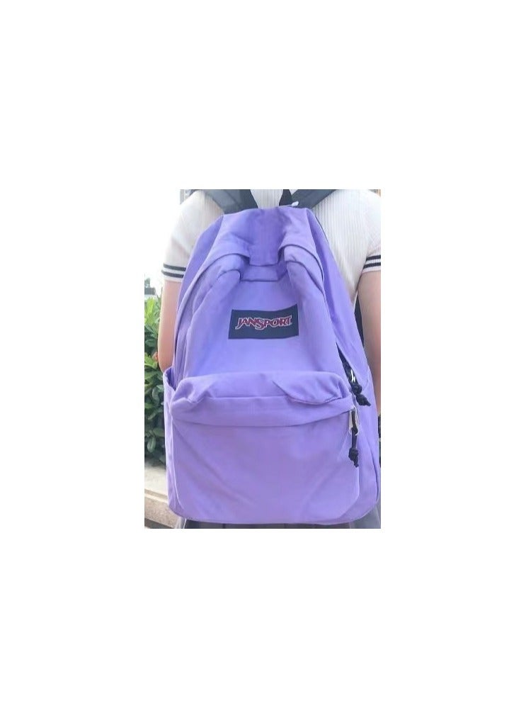 جان سبورت جانسبورت سوبر بريك Classic Casual Backpack 26L -Taro Purple (باللغة الإنجليزية)