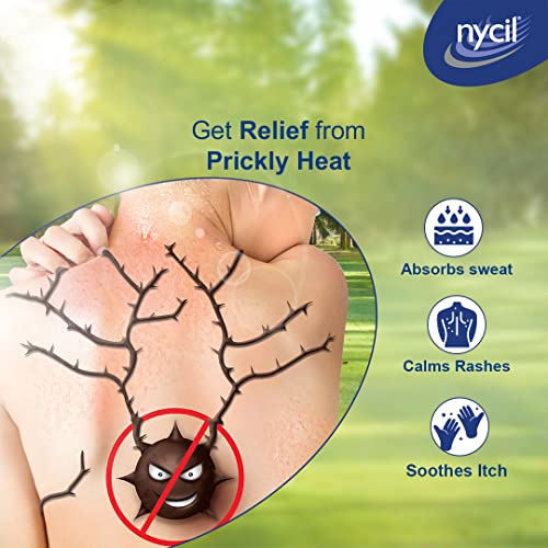 Nycil Germ Expert Classic Prickly Heat and Cooling Powder - 150 g + 60 g Free (Nycil Classic Powder) | Get Relief from Skin Problems - Image 5