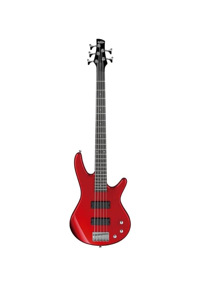 Ibanez GSR185-CA 5-String Bass Guitar in Candy Apple Red - Image 1