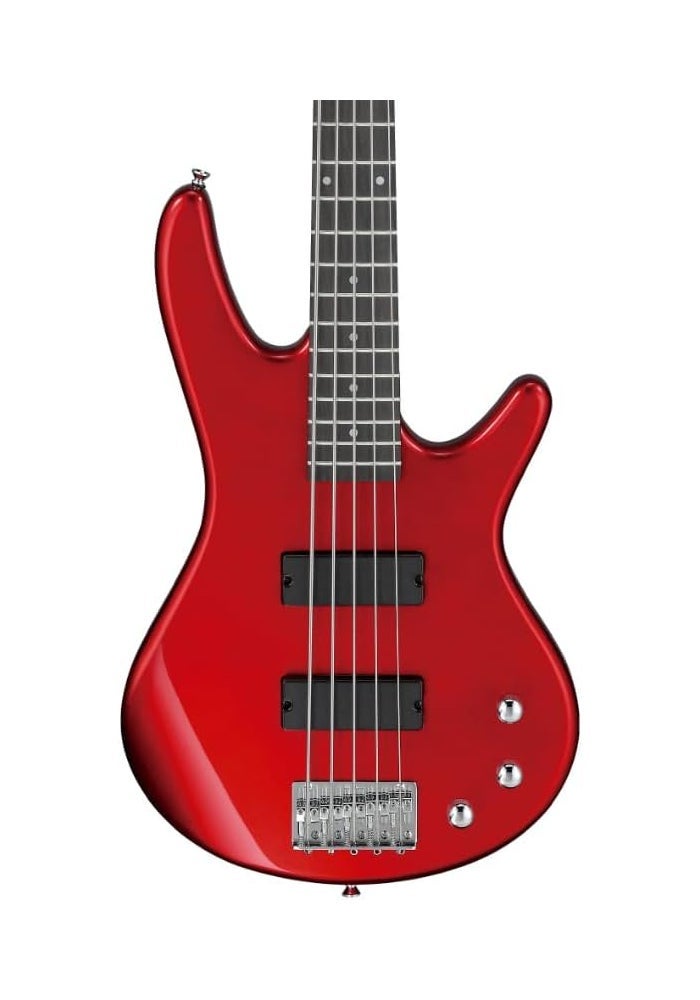 Ibanez GSR185-CA 5-String Bass Guitar in Candy Apple Red - Image 4