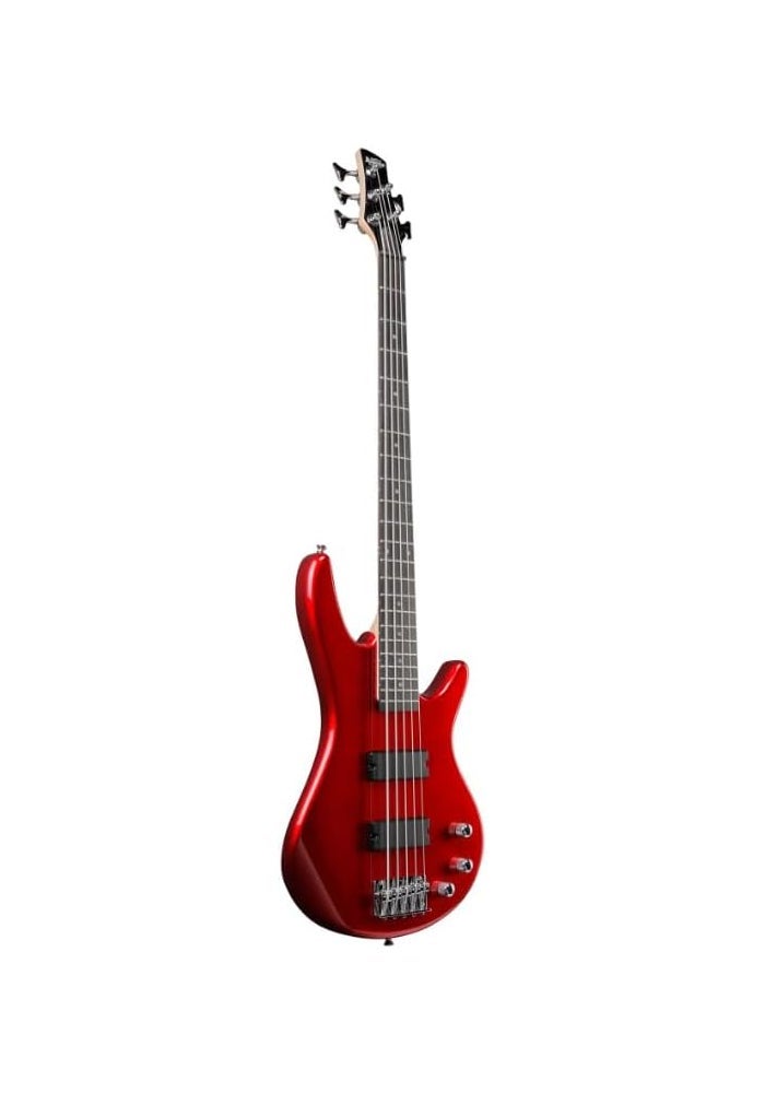 Ibanez GSR185-CA 5-String Bass Guitar in Candy Apple Red - Image 3