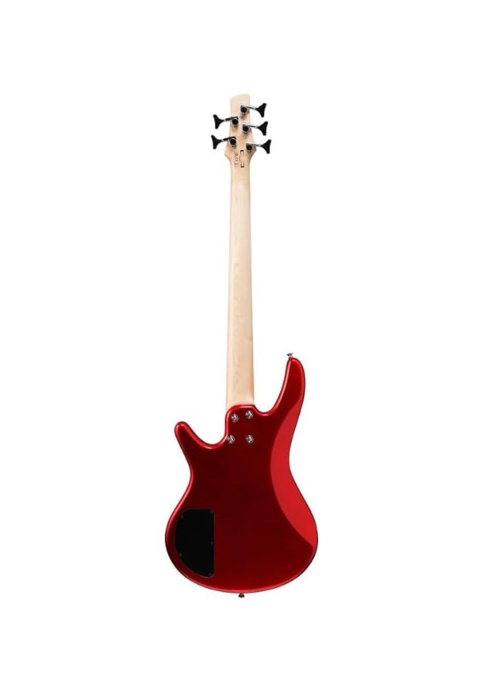 Ibanez GSR185-CA 5-String Bass Guitar in Candy Apple Red - Image 2