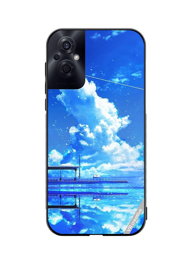 VR CREATIVE Protective Case Cover For Oppo Reno8 Z Nature Design Multicolour - Image 1