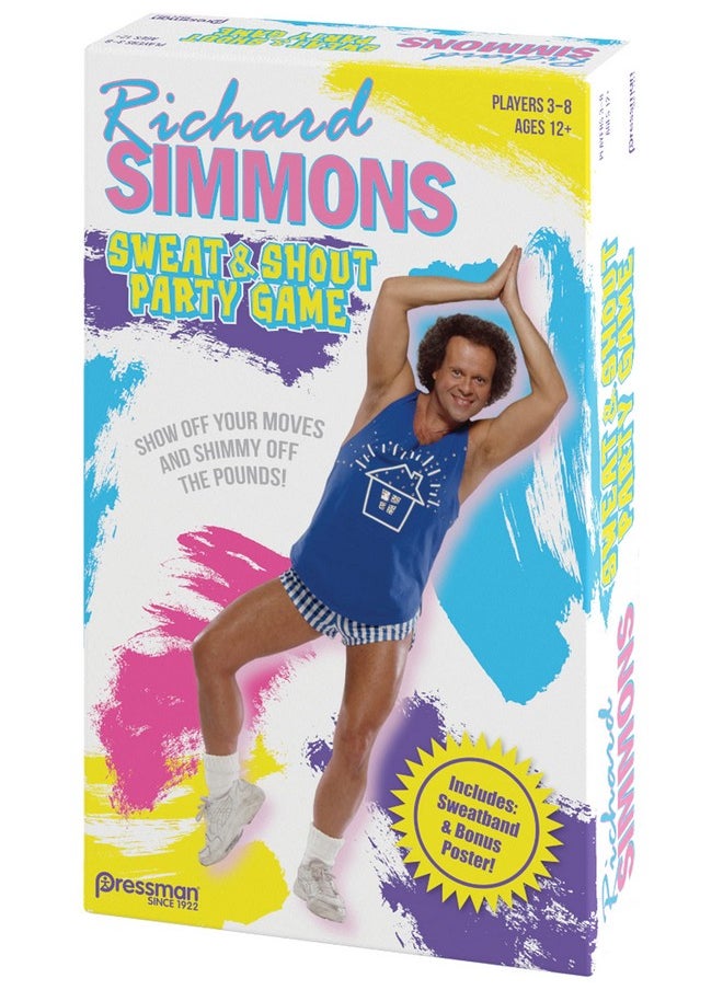 Pressman Pressman Richard Simmons: Sweat & Shout Party Game - The Show Off Your Moves & Shimmy Off The Pounds Game  - Image 5