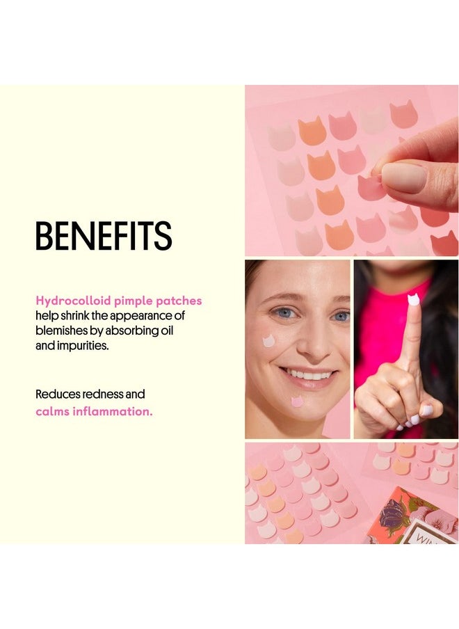 Winky Lux Catne Pimple Patches Hydrocolloid Acne Patches Pimple Patches For Face  - Image 3