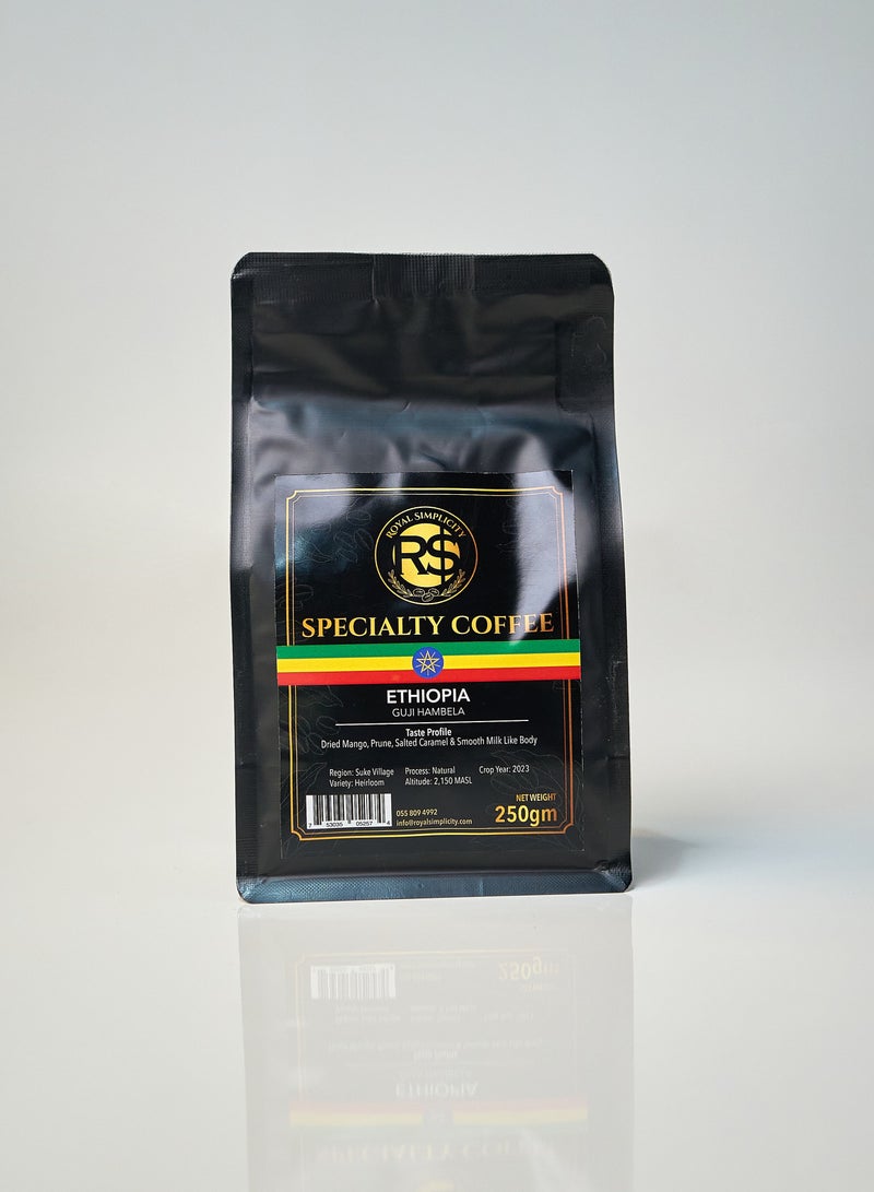 Royal Simplicity Coffee Ethiopia Guji Hambela