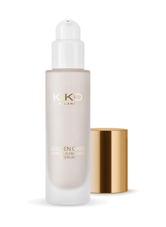 KIKO MILANO - Golden Oasis Luminous Face Base And Serum 01 - Image 1
