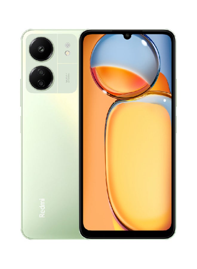 شاومي هاتف Redmi 13C ثنائي الشريحة بلون أخضر كلوفر وذاكرة وصول عشوائي (RAM) سعة 8 جيجابايت وذاكرة داخلية 256 جيجابايت ويدعم تقنية 4G - الإصدار العالمي - Image 1