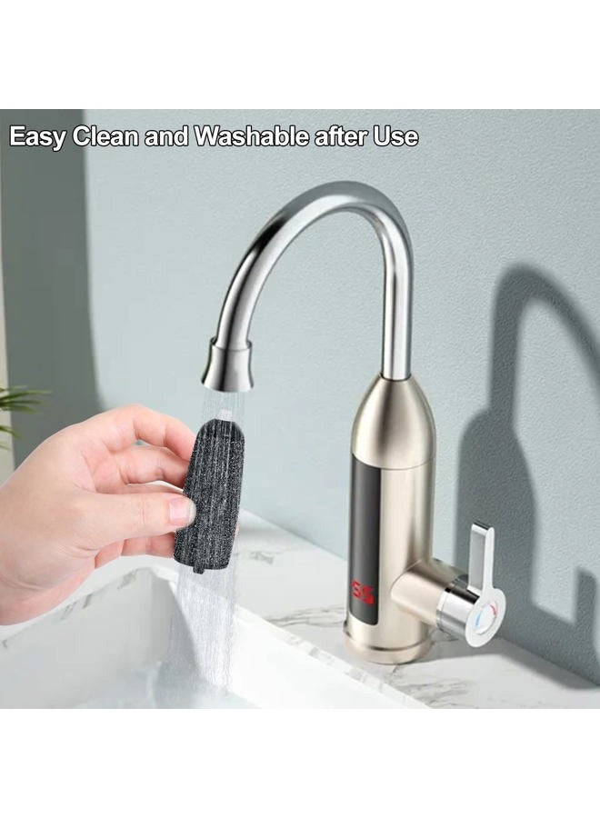 Piwerod 10 Pack Replacement Roller Refills Compatible with Finishing Touch Flawless Pedi Electric Tool File Include a Cleaning Brush (5 Coarse & 5 Fine Rollers) - Image 4