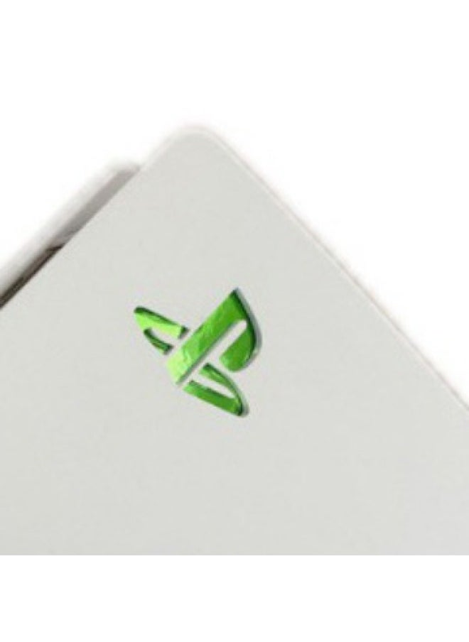 Ps5 Slim Logo Stickers Film Color Plating Logo Stickers Can Be Used For Other Specifications Color Identification-Color:a18