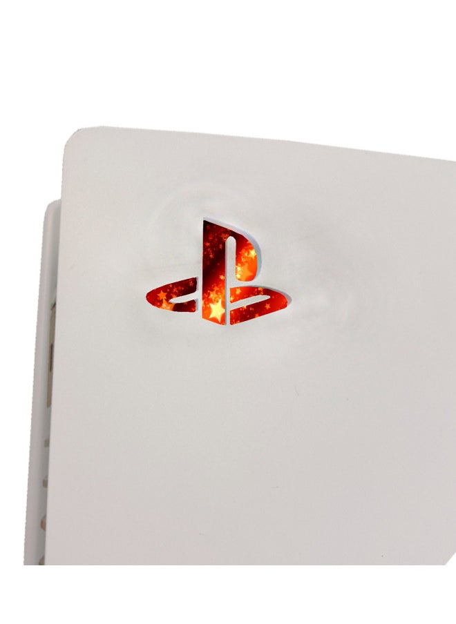 Ps5 Slim Logo Stickers Film Color Plating Logo Stickers Can Be Used For Other Specifications Color Identification-Color:a18