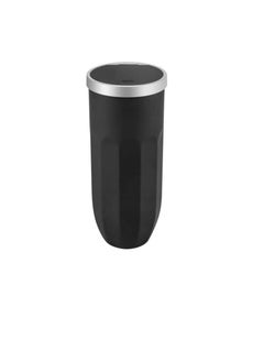 Excefore Car Trash Can with Lid, Vehicle Interior Garbage, Leakproof Vehicle Trash Bin, Van Waste Holder, Used in Car Home Office (Black)  - Image 1