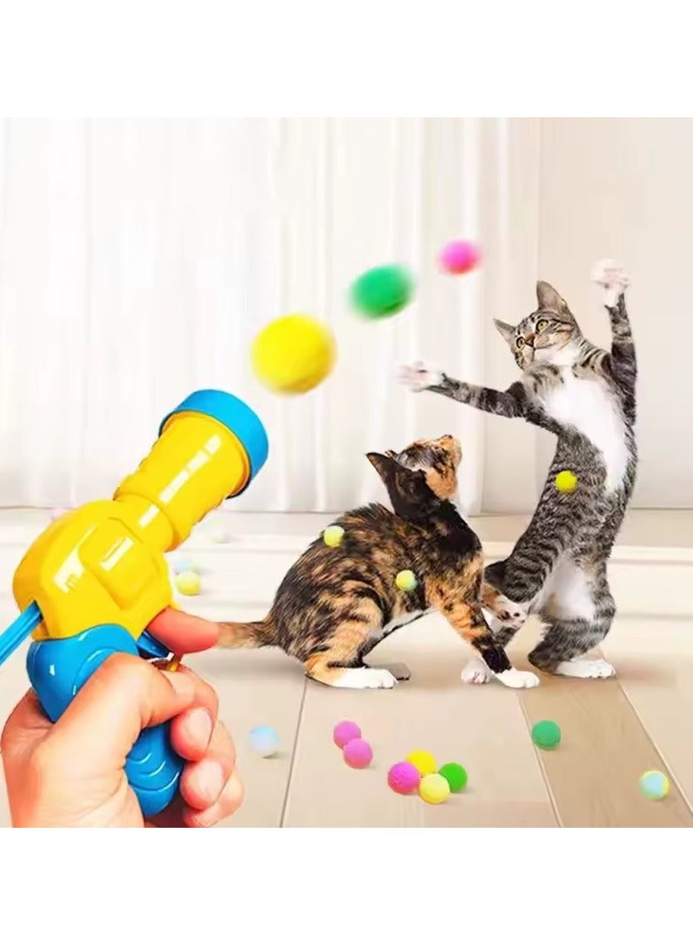 Interactive Plush Ball Shooting Training Toy Cute and Fun for Pets - Entertaining and Motivating Toys for Cats and Small Dogs  - Image 5