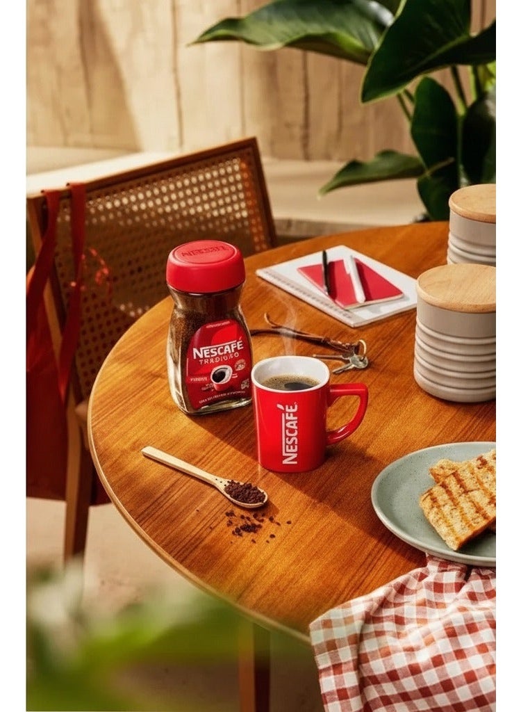 Nestle Nescafe Tradicao Forte Red cap Coffee Jar 200 grams - Image 3