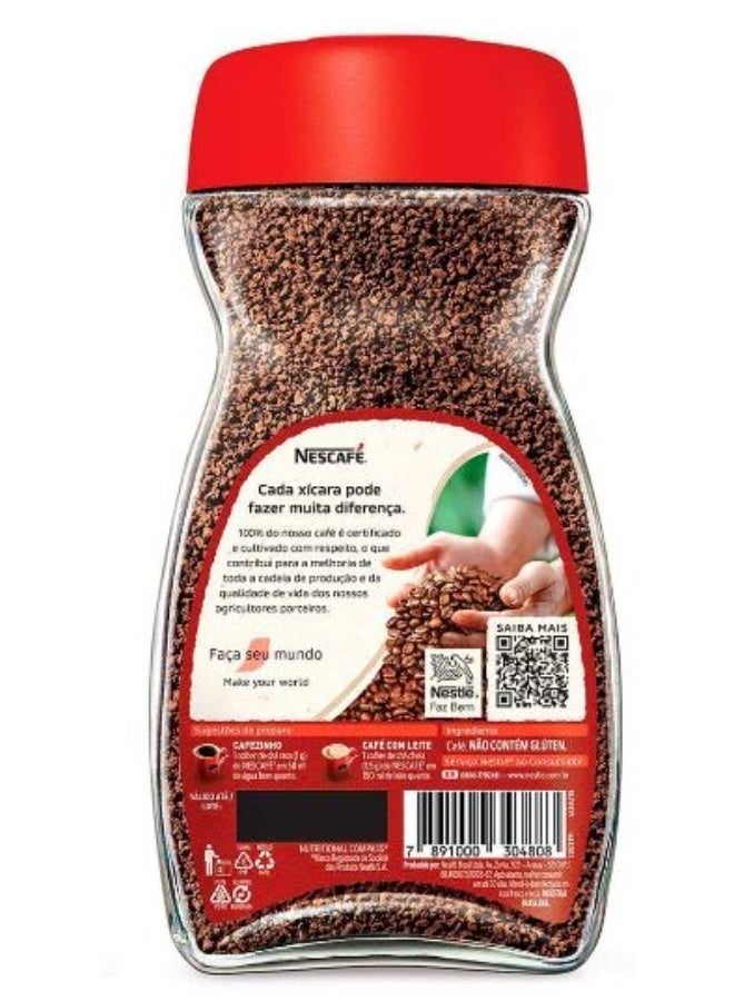 Nestle Nescafe Tradicao Forte Red cap Coffee Jar 200 grams - Image 2