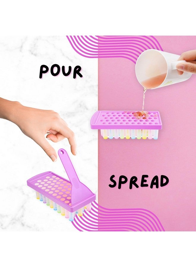 Kare Kind Lip Balm Filling Tray and Spatula (2 Sets) - Fast and Easy To Use - Just Pour & Spread - Instantly Fills 50 Lip Balm Containers (sold separately) - Make Your Own Natural Lip Balm Chapsticks at Home - Image 4