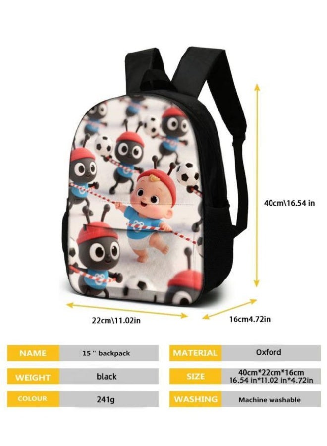 Bright Li Fire Fashion is unlimited! Cartoon bag three-piece set, suitable for a variety of scenes for students and teenagers (available for students, children, friends on outings, mountain climbing, school, etc.) - 1 - Image 5