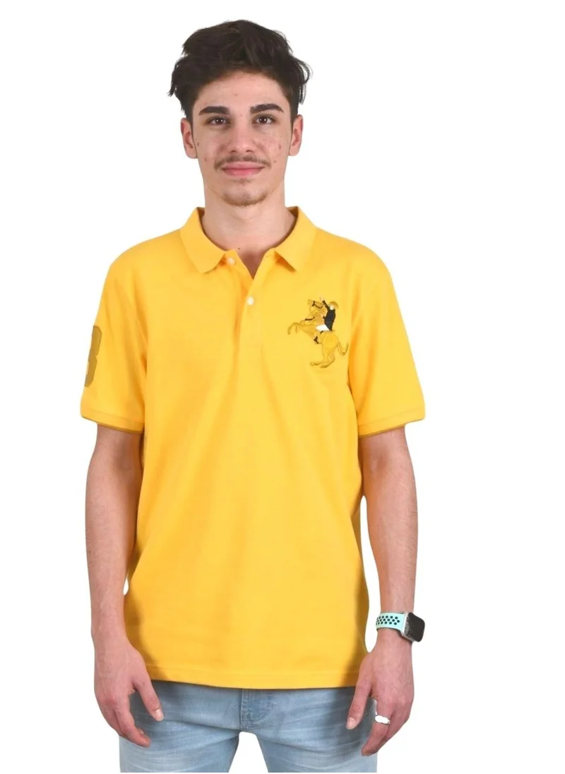 GIORDANO Men's Napoleon Polo -  Yellow