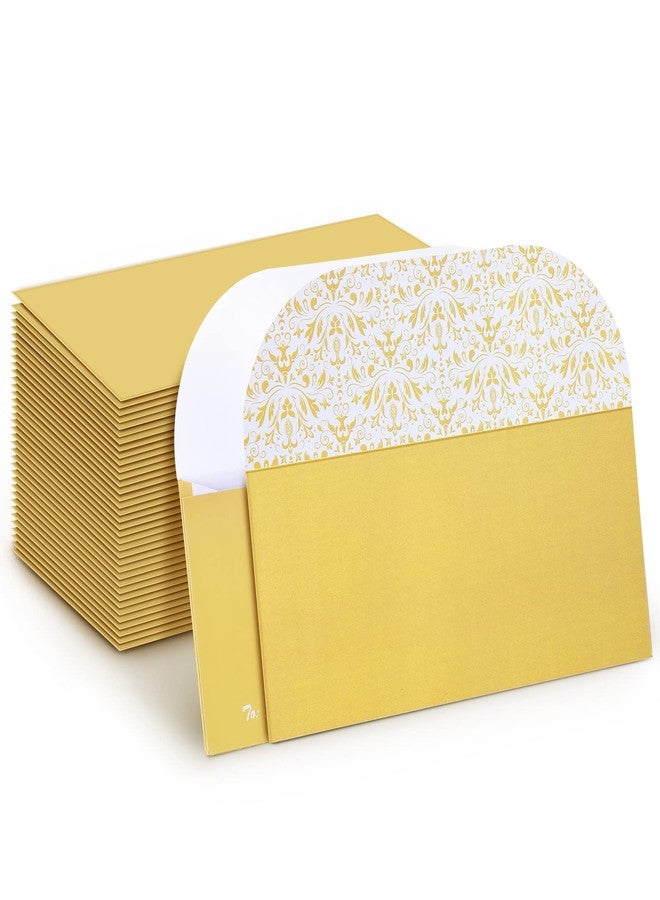 Jetec 200 Pack Money Envelopes for Cash Gifts, Paper Greetings Money Holder Gift Envelope for Cash Gold Money Envelopes for Budgeting and Saving, Graduation, Birthday Supplies, 6.7 x 3 Inch - Image 1